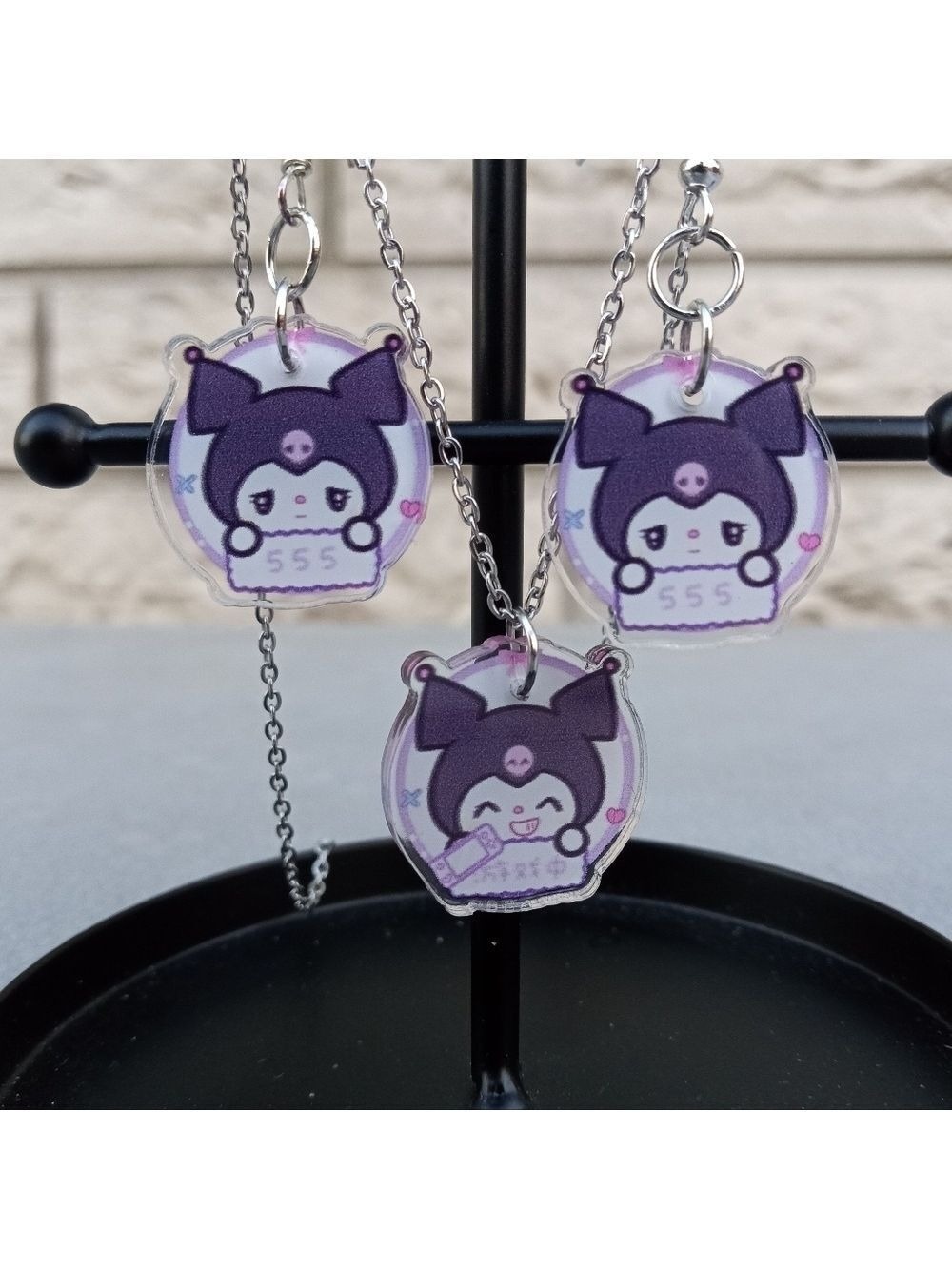 2/$10 Sanrio Kromi Earring And Necklace Set NWT